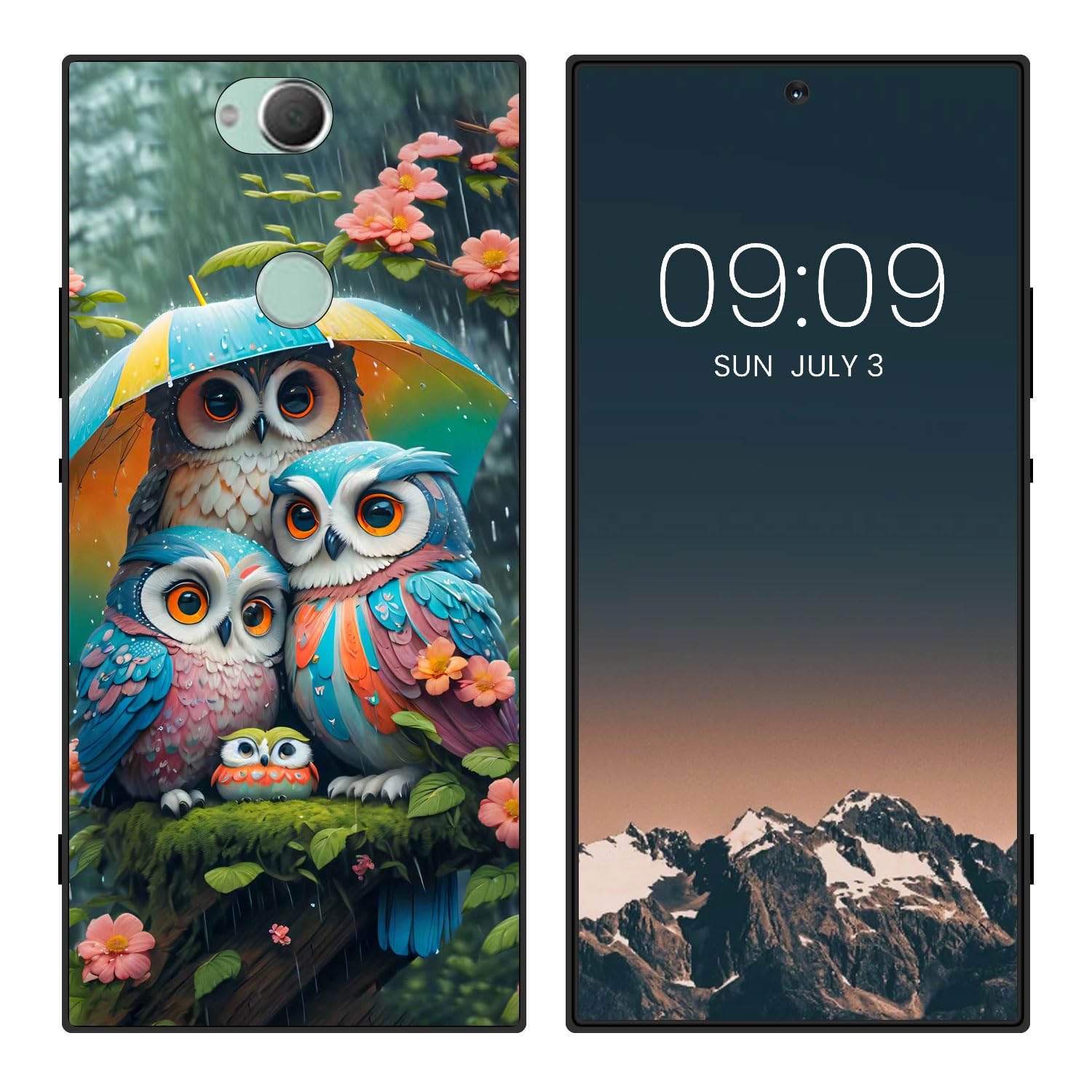 WUACYEAMING for Sony Xperia XA2 Plus Cute Case,Soft