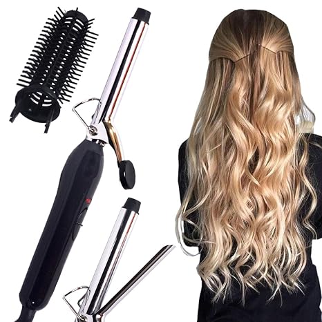 Buy Barun Women Hair Care Curler Curl Curling Iron Rod Brush
