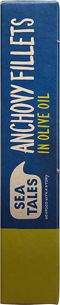 SEA TALES ANCHOVY FILLETS IN OLIVE OIL, 45 GR