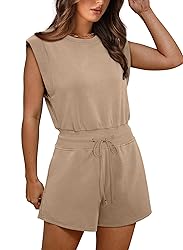 OFEEFAN Summer Rompers for Women 2025 Beach Fashion