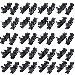 Jienk 20Sets C45 DIN Rail PCB Mounting Bracket