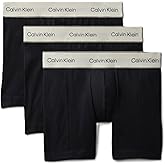 Calvin Klein mens Pima Cotton 3-pack Boxer Brief