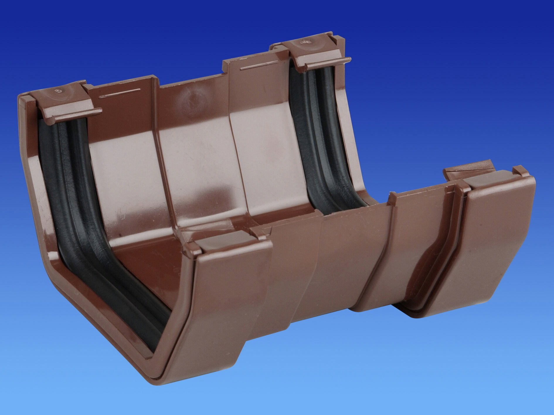 Wavin OSMA Squareline Union 100mm Brown 4T809n