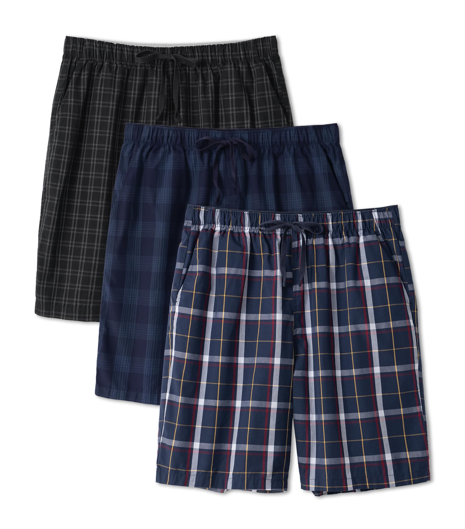 DAVID ARCHY Mens Pajama Pants Soft Cotton Plaid