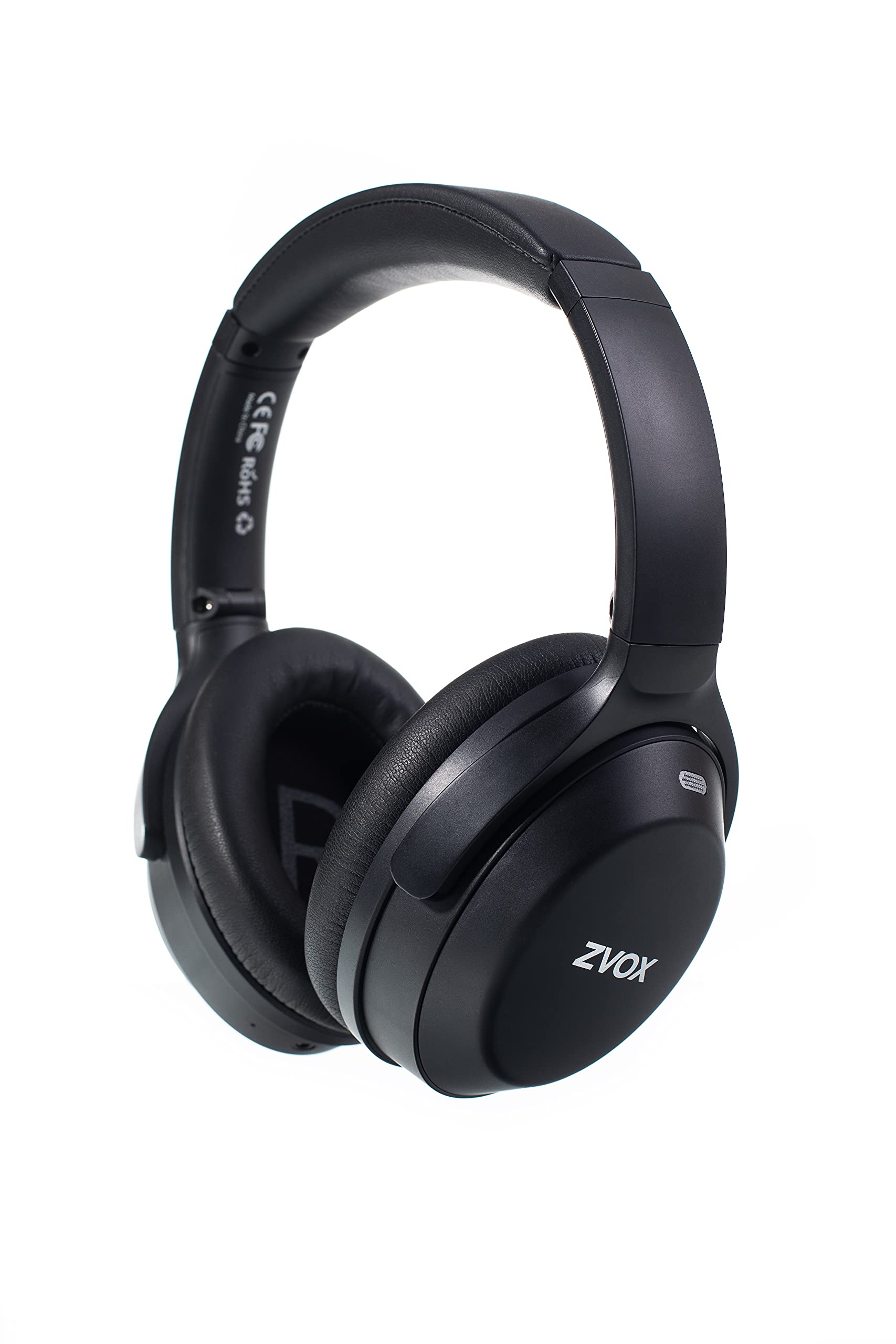 ZVOX AV52 Noise Cancelling Headphones With AccuVoice Technology (Black)