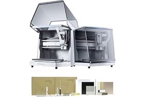 MAKERA CARVERA Carvera Air Desktop CNC Machine, Compact Enclosed Mini CNC Mil 3 Axis with Makera CAM, Quick Tool Changer,Closed-Loop Stepper Motor Milling Engraving Machine for Carving Arts Crafts DIY Design