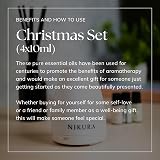 nikura Christmas Essential Oil Gift Set 4 x 10ml Cinnamon Clove Sweet Orange view 6