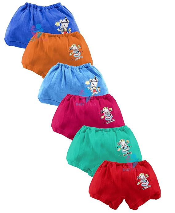 BABY ATLAS Baby Boys and Girls Cotton Brief Panty