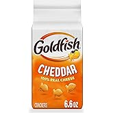 Goldfish Cheddar Cheese Crackers, Baked Snack Crackers, 6.6 oz Bag