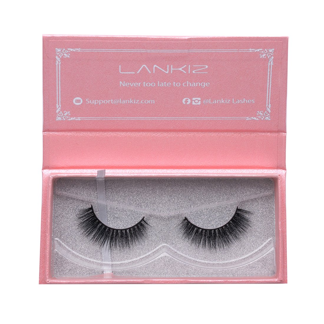 Mink Lashes Faux Mink Eyelashes Strips Natural Handmade False Eyelashes Thick Reusable Mink Fake Eye lashes 3D Style for Makeup by LK LANKIZ