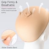 URAQT Wig Caps 4 Pcs Stretchy Nylon Ultra Thin Non-Slip Breathable Wig Cap view 6
