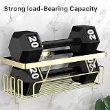 KEGII Gold Shower Caddy Shelf No Drilling Adhesive Bathroom Organizer view 5