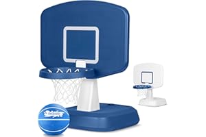 GoSports Splash Hoop Classic Swimming Pool Basketball Game - Blue