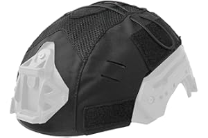 SLUEWI Tactical Helmet Cover for Team Wendy 2.0 Helmet, Airsoft Helmet Cover,Painball Hunting Gear,Size 11"x16.5"-Without Helmet