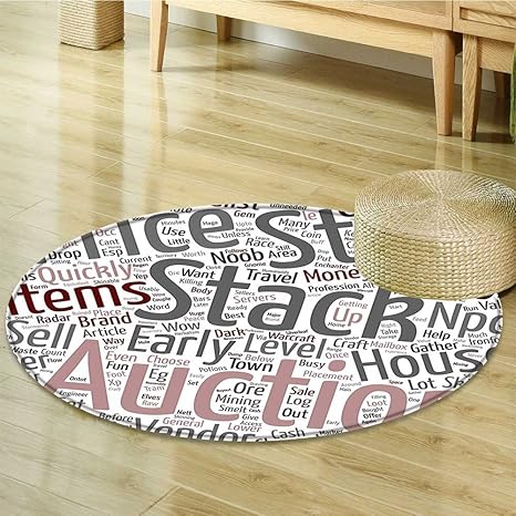 Amazon Com Round Area Rug Carpet Video Game Your War Theme