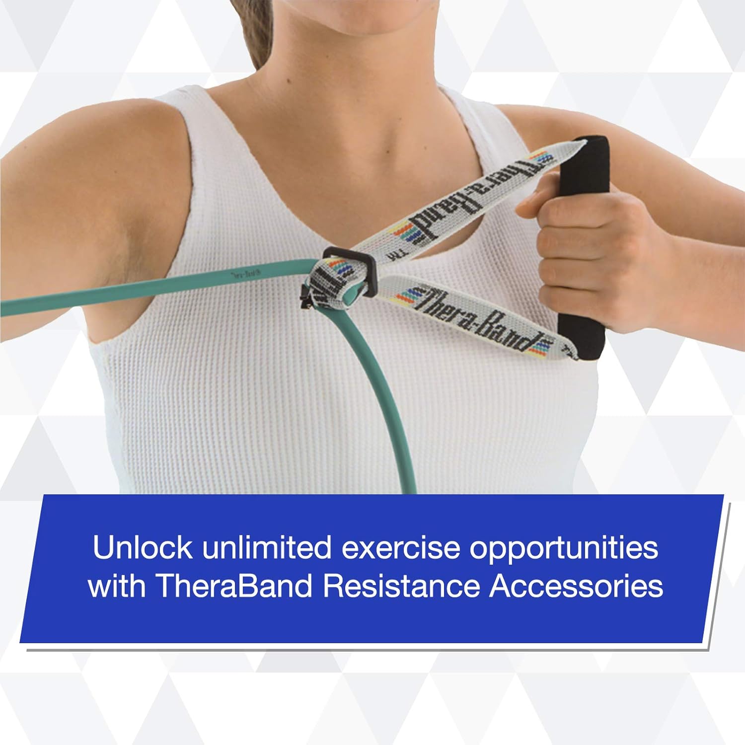 TheraBand Resistance Tubes, Professional Latex Elastic Tubing, Upper & Lower Body, Core Exercise, Physical Therapy, Lower Pilates, at-Home Workouts, Rehab : Industrial & Scientific