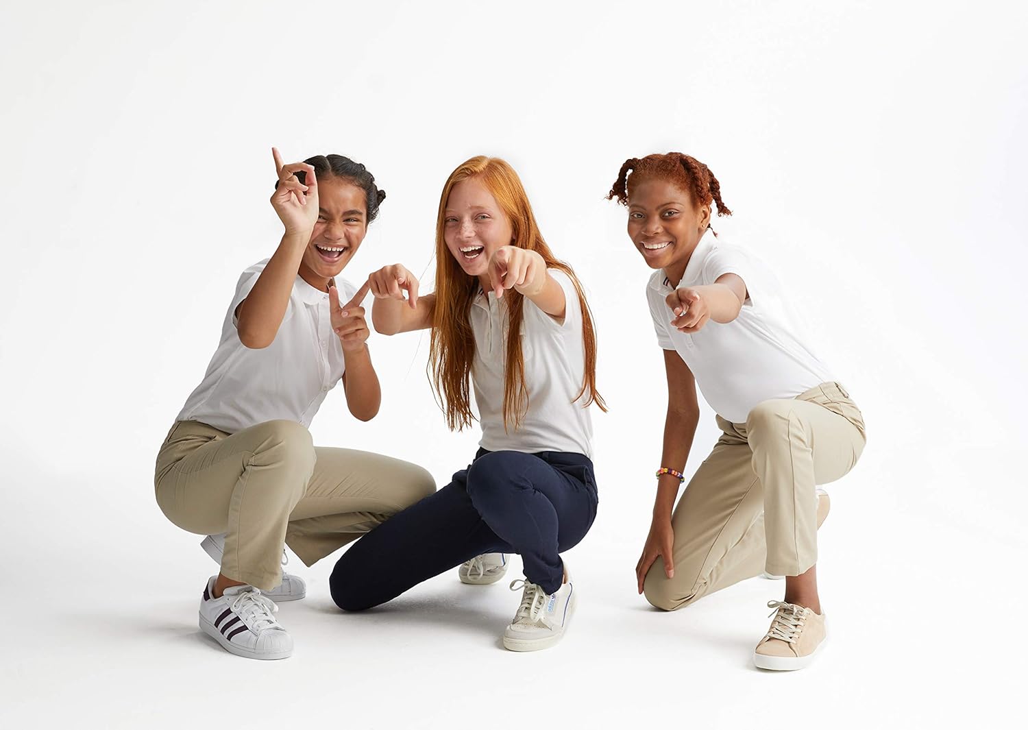 French Toast Girls' Pull-On Twill Pant: Clothing
