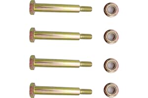 sanbaiyi (4pcs) Deck Wheel Bolt for Husqvarna Craftsman MTD Cub Cadet 193406 137644 184219 738-3056 938-3056 73930600