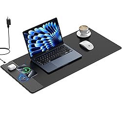 TopMade Wireless Charging Mouse Pad, Gaming