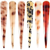 Beaupretty Duckbill Hair Clips, 6pcs Large Alligator Hair Clips, Decorative Hairpin for Women Girls