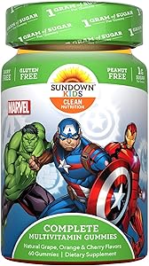 Sundown Kids Marvel Avengers Complete Multivitamin, 60 Gummies