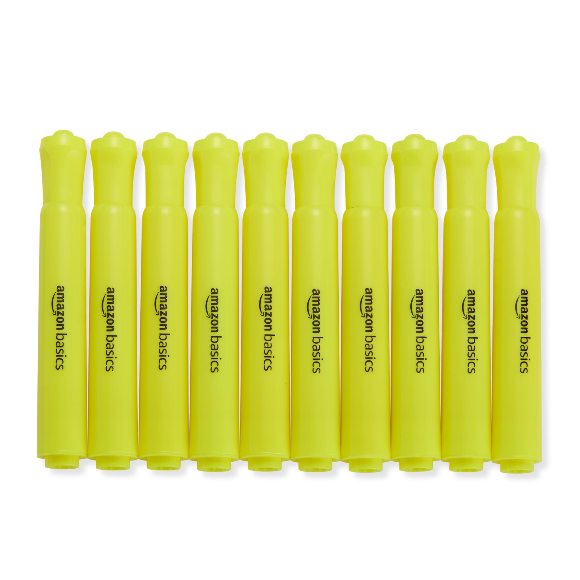 Photo 1 of Amazon Basics Highlighters 12 Pack, Yellow Colors, Chisel Tip,Bible Highlighter,Office and School Supplies