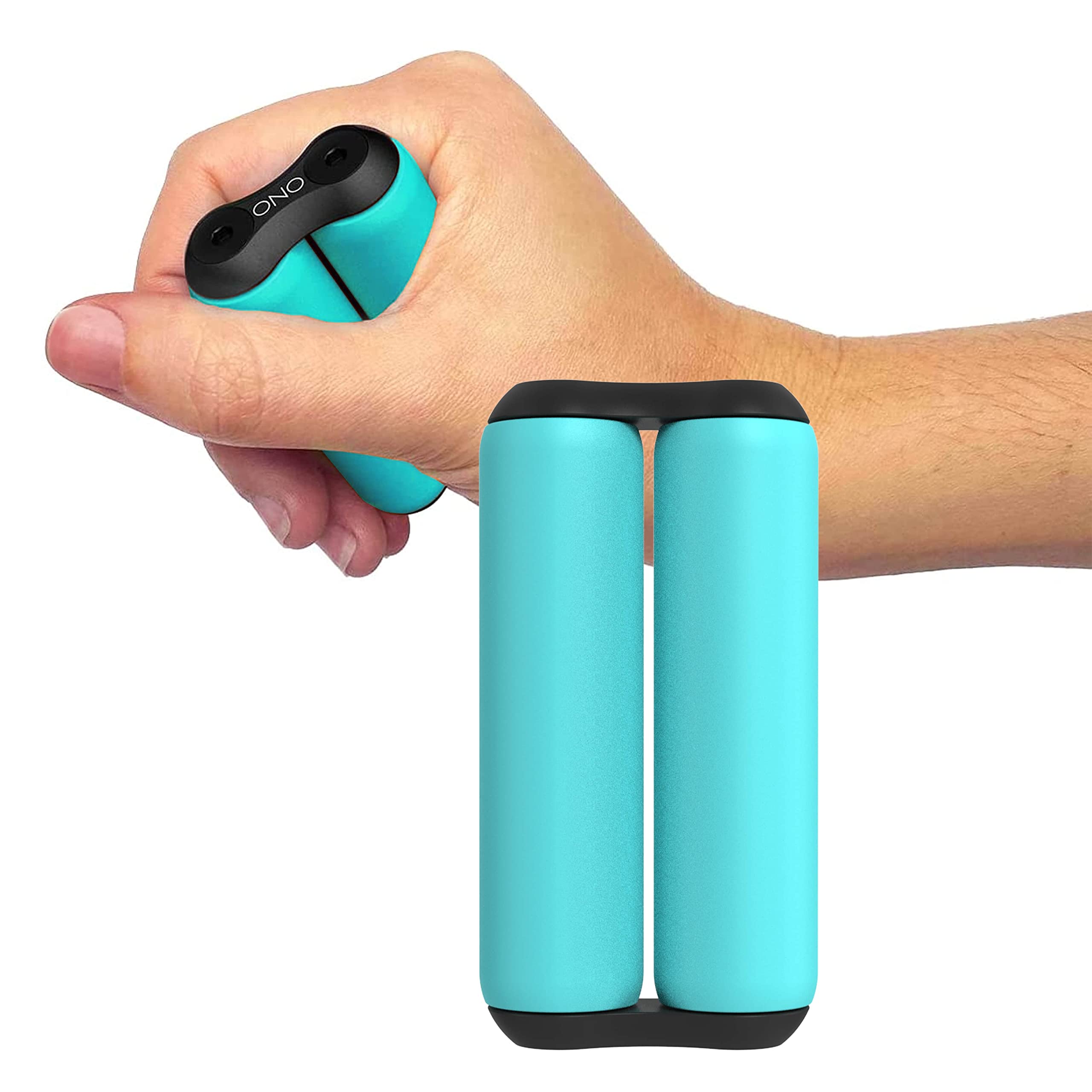 ONO Roller Jr Teal - Silent Fidget Toys for Promoting Focus & Stress Relief - Helps Develop Fine Motor Skills & Ease Skin & Nail Picking - Sized for Small Hands, Quiet Sensory Toy — image 1