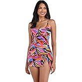 La Blanca womens Over the Shoulder Tankini Swimsuit Top