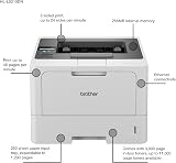Brother HL L5210DN Mono Laser Printer USB 2.0 Ethernet UK Plug view 2