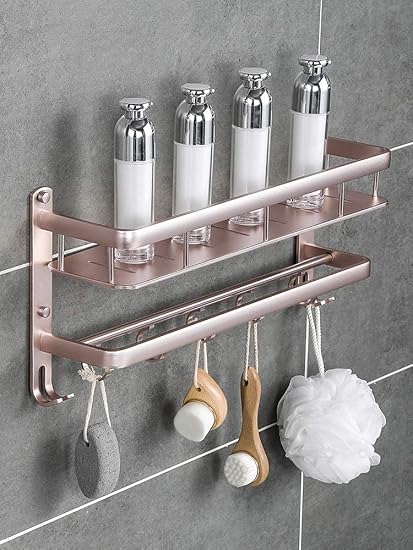 XYLZJ Estante De Baño Libre De Espacio De Punzonado De ...