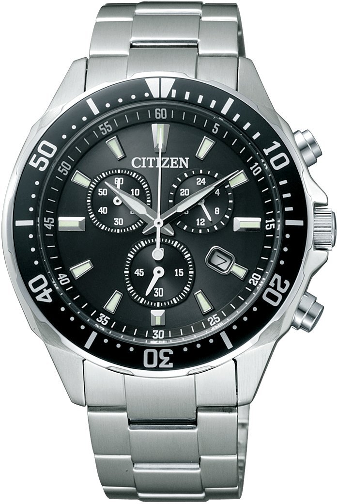 CITIZEN CITIZEN watch ALTERNA Alterna Eco-Drive eco-drive chronograph divers designs VO10-6771F mens watch