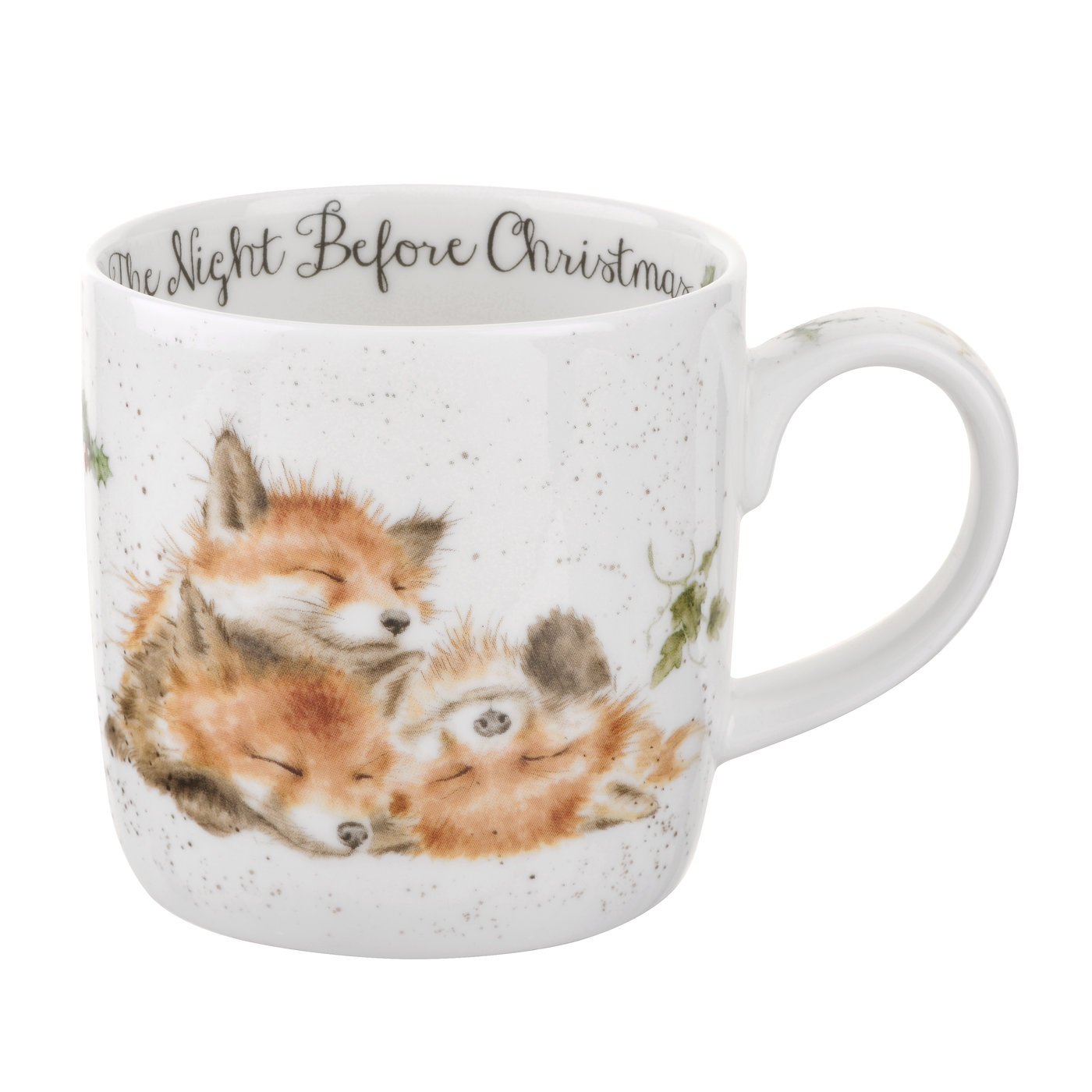 Wrendale by Royal Worcester Mug The Night Before Christmas, Multi-Colour