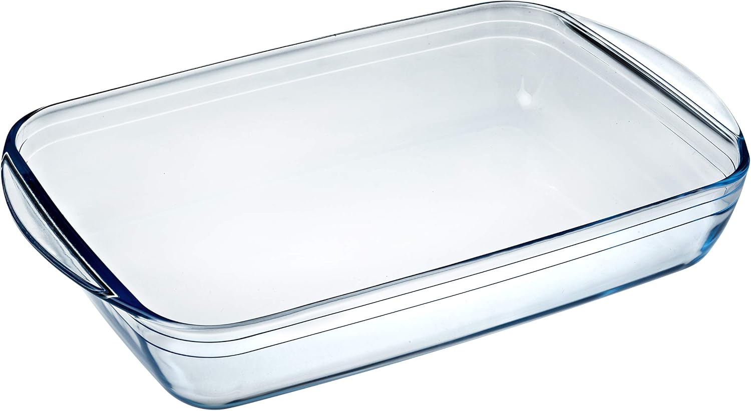 Pyrex Essentials Glass rectangular Roaster high resistance 40x27x7 cm, Transparent, 40.299999999999997x26.3x7.3 cm - Image 3