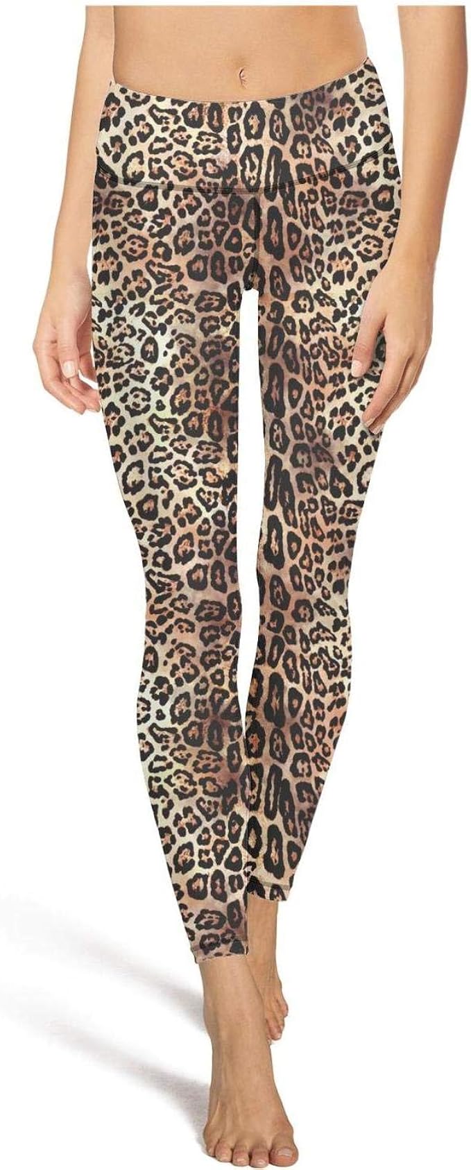 leopard gym tights