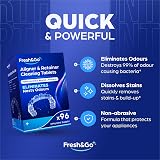 Fresh & Go Retainer Cleaning Tablets 96 Tabs 3 Months Mint Fresh Odour view 4