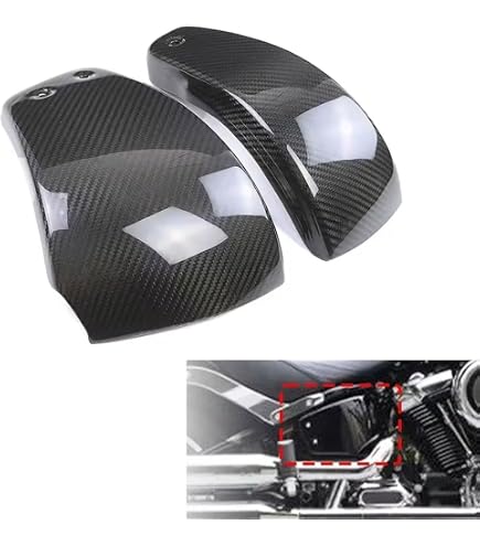 Carbon Fiber Front Fender Hugger For Harley Davidson Low Rider S & ST (2018-2024) - Gloss/Matt Finish