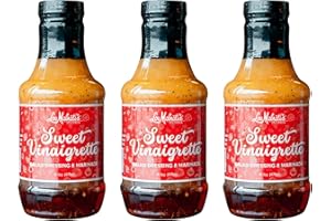 LOU MALNATI'S Lou Malnati’s Sweet Vinaigrette Salad Dressing, 3 Bottles (12 oz Each) | Signature Chicago Vinaigrette
