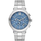 Michael Kors Men's Billie Chronograph Stainless Steel Bracelet Watch (Model: MK9222)