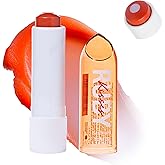 Ruby Kisses Balm Up Tinted Lip Balm, Non-Greasy Hydrating Formula, Nourishing Coconut Core & Vitamin E Infused, Lip Care with Natural Shine, Lightweight Sheer Color (Tangerine)