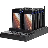 Retekess TD174 Restaurant Buzzer System, Restaurant Waiting Pager,10 Guest Pagers