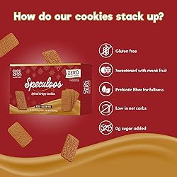 ChocZero Speculoos Cookies, Gluten Free, No Added