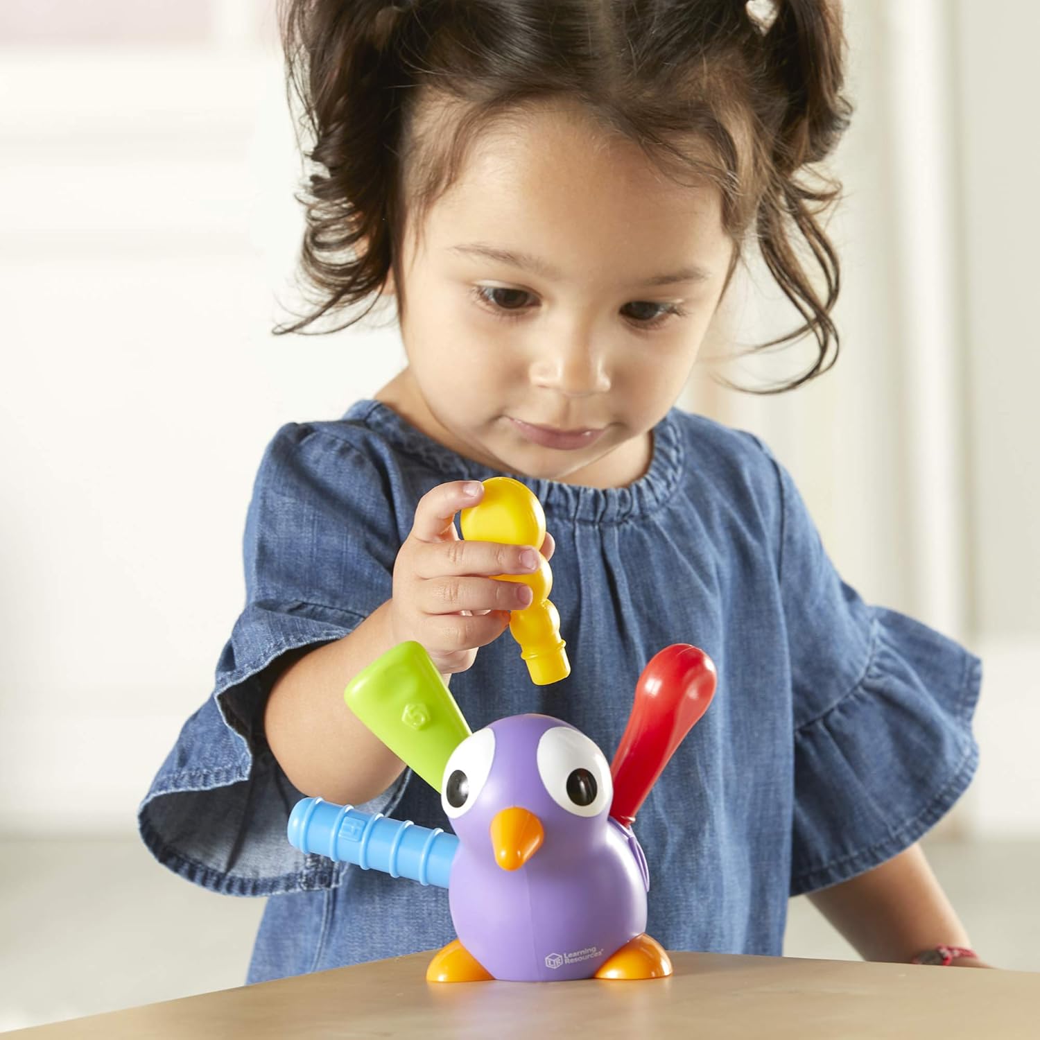 Learning Resources Pedro the Fine Motor Peacock, Multi-color, Small - Image 3