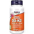 NOW Supplements, Vitamin D-3 & K-2, 1,000 IU/45 mcg, Plus Cardiovascular Support, Supports Bone Health, 120 Veg Capsules