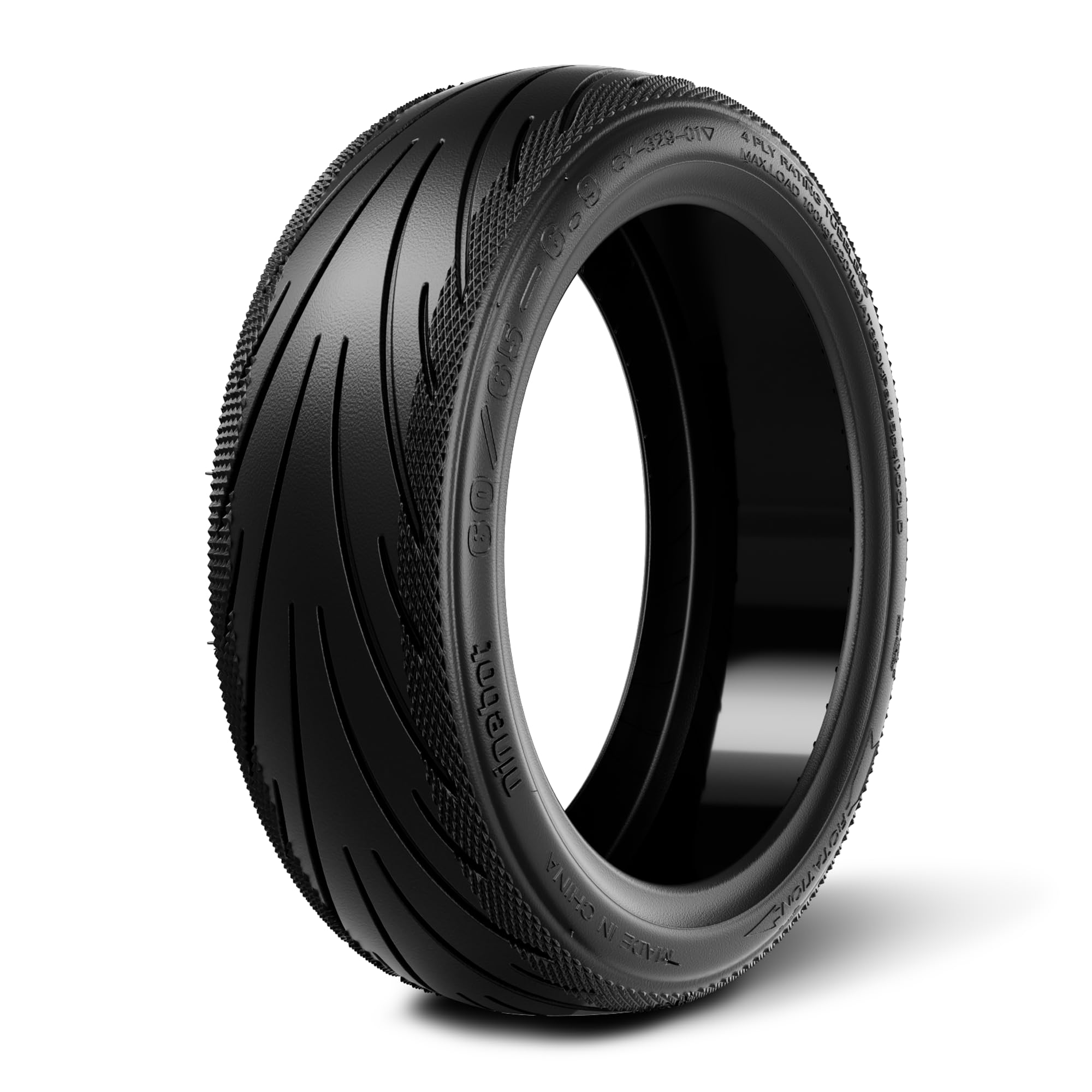 Photo 1 of 10 Inch Scooter Tire Tubeless Outer Tyre Compatible with Ninebot by Segway Max G2 G65 KickScooter, 60/65-6.9 Non-Slip Self-healing Max G2 Scooter Rear Tire Original Accessories