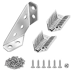 PlusRoc 12-Pack Universal Stainless Steel Furniture