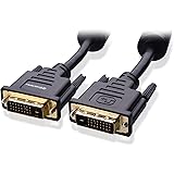 Cable Matters Gold Plated DVI-D Dual Link Cable with Ferrites 6 Feet