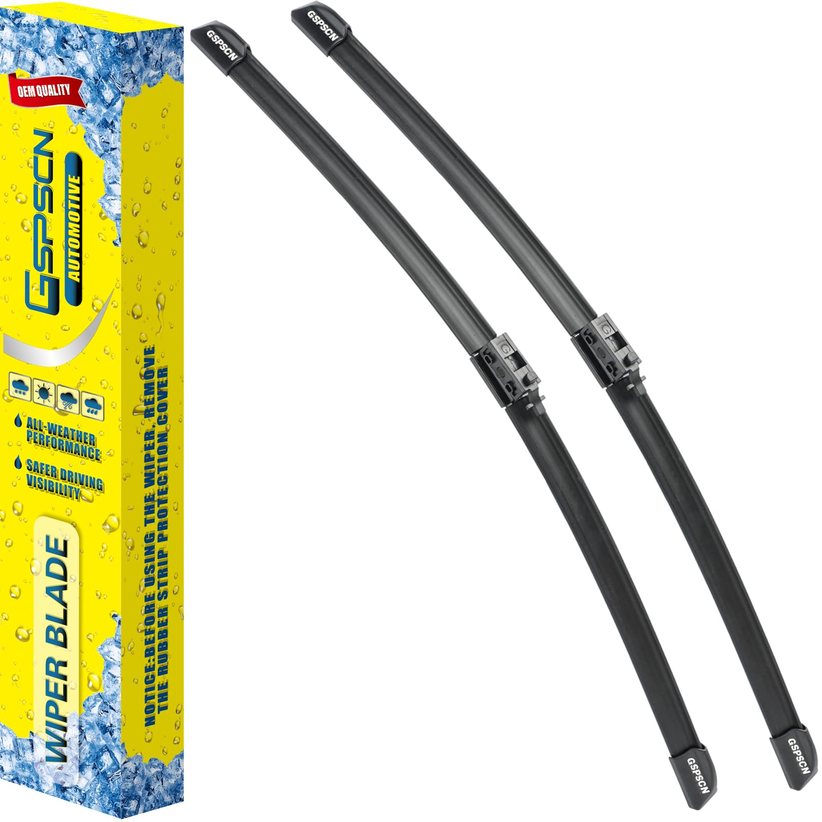 GSPSCN 2 Wipers Replacement For Mercedes-Benz