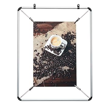 Tenter Frame A1 Aluminium With Crocodile Clips For Poster And