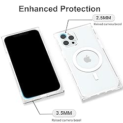 LoeoeL for iPhone 12/12 Pro Clear Case Rectangle