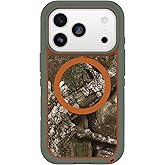 OtterBox iPhone 17 Pro Defender Series Pro XT Clear Case - Realtree - Green Camo - Tough, Rugged & Durable iPhone Case, Snaps on MagSafe